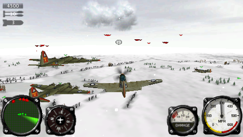 Air Conflicts screenshot 2 for PSP